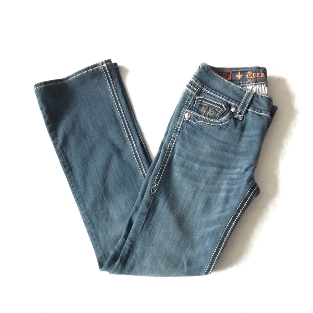 Rock Revival Debbie Boot Cut Low Rise Jeans